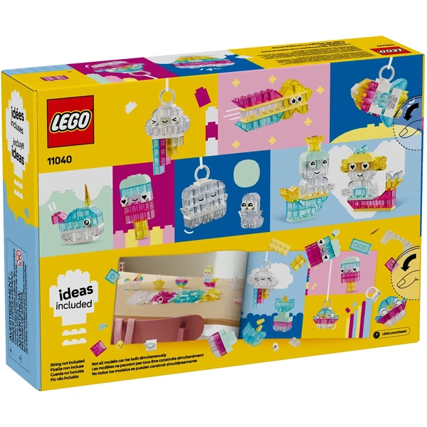 LEGO Classic 11040 Kúzelná priehľadná krabička - LEGO - Obrázok L3SE000J01