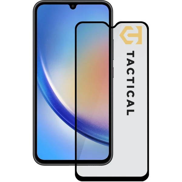 Tactical 5D Glass Shield sklo Samsung Galaxy A34 5G čierne - Ochranné fólie a sklo - Hlavný obrázok