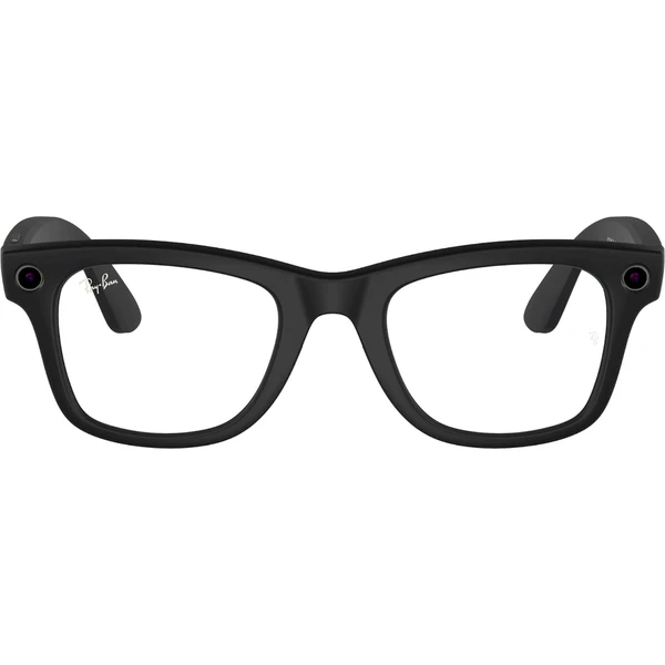 Meta RAY-BAN Wayfarer Gen1 (Štandardné) inteligentné matné okuliare (stmavovanie - číre/zelené) čier - AR okuliare - Obrázok L3ZR000K01