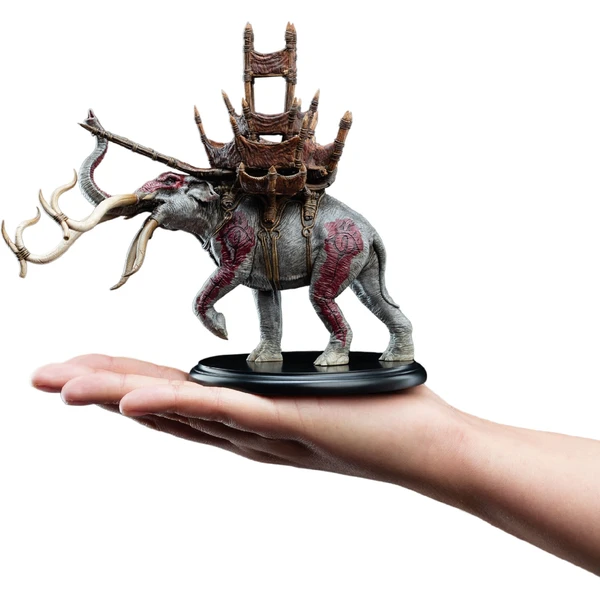 Soška Weta Workshop Lord of the Rings Trilogy - Miniature Mumak in Battle 16,5 cm - Sochy a sošky - Obrázok L42H000L01