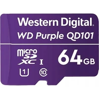 WD Purple SC QD101 microSDXC 64GB - Pamäťové karty