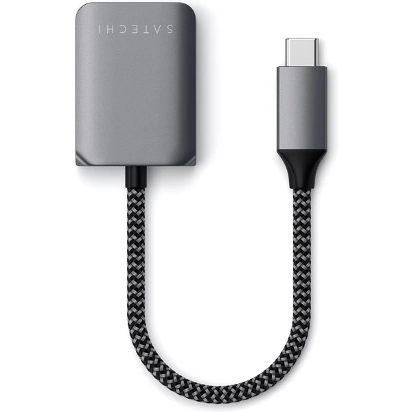 Satechi USB-C -> USB-C/3,5mm redukcia vesmírne šedá - Káble a redukcie - Hlavný obrázok