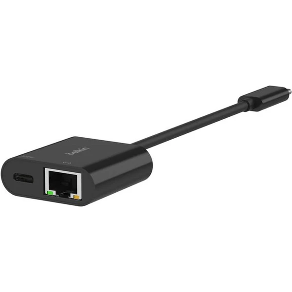 Belkin Connect USB-C/USB-C + RJ45 redukcia čierna - Káble a redukcie - Obrázok L4BE000O01