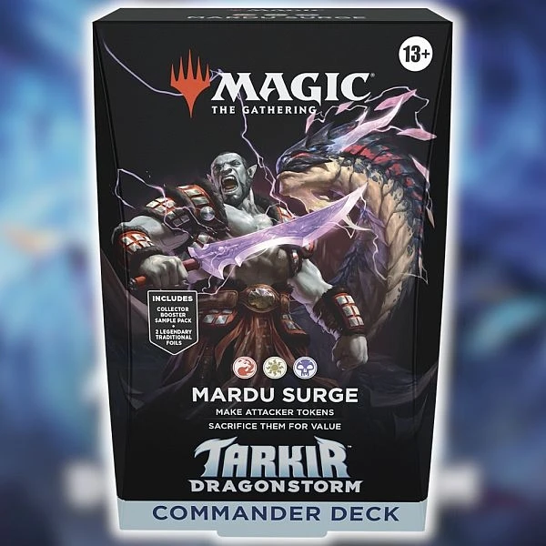 Kartová hra Wizards of the Coast Magic: The Gathering - Tarkir: Dragonstorm Commander Deck - MTG karty - Obrázok L4ID000K01