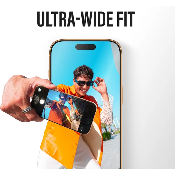 PanzerGlass® Ultra-Wide Fit sklo Apple iPhone 17 Pro Max s inštalačným rámčekom - Ochranné fólie a sklo - Obrázok L4KH000K01