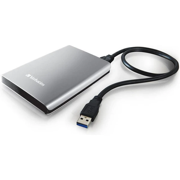 VERBATIM Store 'n' Go HDD 1TB USB 3.0 strieborný - Pevné disky - Obrázok L4M7000N01