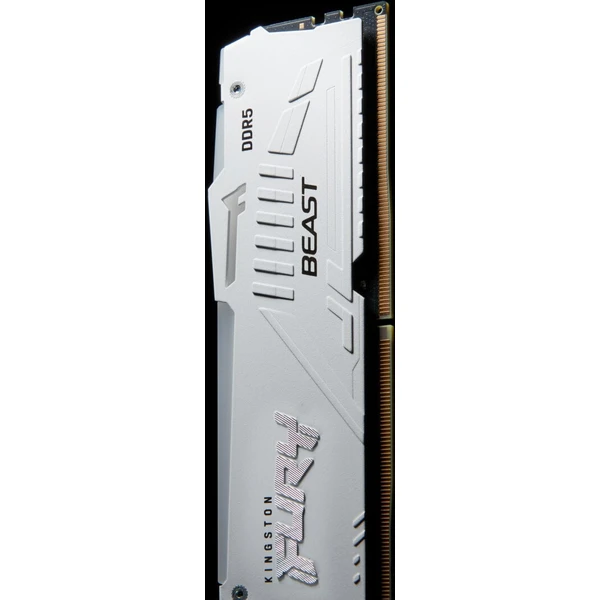 Kingston FURY Beast White RGB DDR5 64GB 5200MT/s CL40 DIMM (2x32GB) XMP - Operačné pamäte - Obrázok L4XN100501