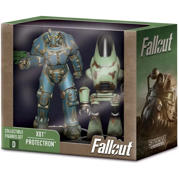 Set dvoch figúrok Syndicate Collectibles Fallout - X01 & Protectron (Set D) - Figúrky - Obrázok L50F000P01