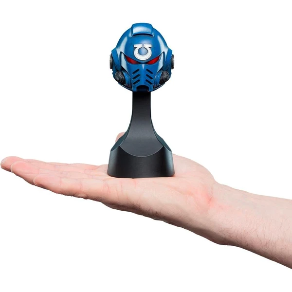 Replika prilby Weta Workshop Warhammer (40K) - Ultramarines Helm Miniature 12,7 cm - Repliky - Obrázok L52H000L01
