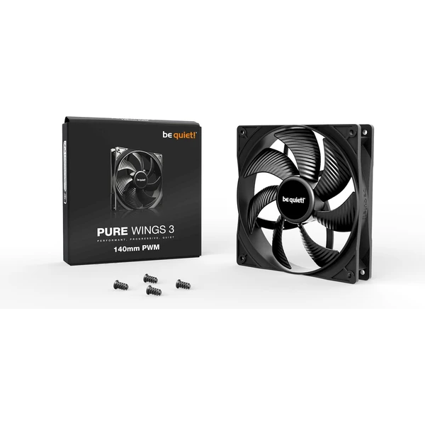 Be quiet! Pure Wings 3 140mm PWM - Ventilátory pre PC - Obrázok L53B000L01