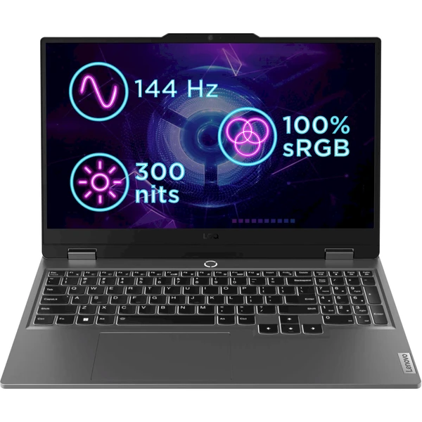 Lenovo LOQ 15IAX9 (83GS00CYCK) sivý - záruka na 3 roky po registrácii - Notebooky - Hlavný obrázok