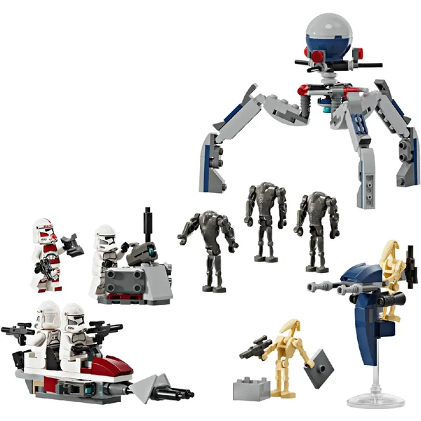 LEGO®Star Wars™ 75372 Bojový balíček klonového vojaka a Bojového droida - LEGO - Hlavný obrázok