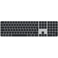 Apple Magic Keyboard s Touch ID a numerickou klávesnicou čierna - nemecká - Klávesnice