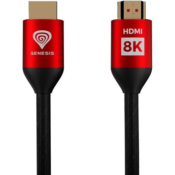 Genesis HDMI 2.1/HDMI 2.1 kábel pre XBOX 8K 3m čierny - Káble a redukcie - Hlavný obrázok