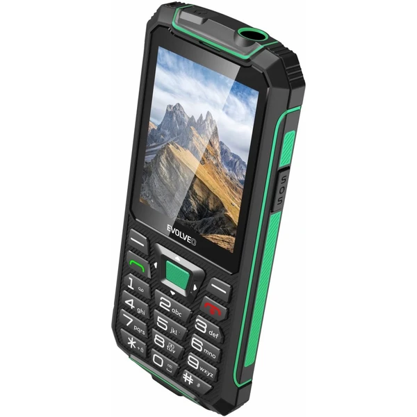 EVOLVEO StrongPhone W4 DualSIM čierno-zelená - Mobilné telefóny - Obrázok L5Z7000701