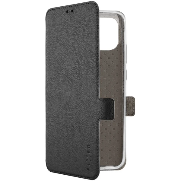 FIXED Topic tenké flip puzdro Xiaomi Redmi A1/A1S/A1+/A2/A2+ čierne - Puzdra - Obrázok L687000601