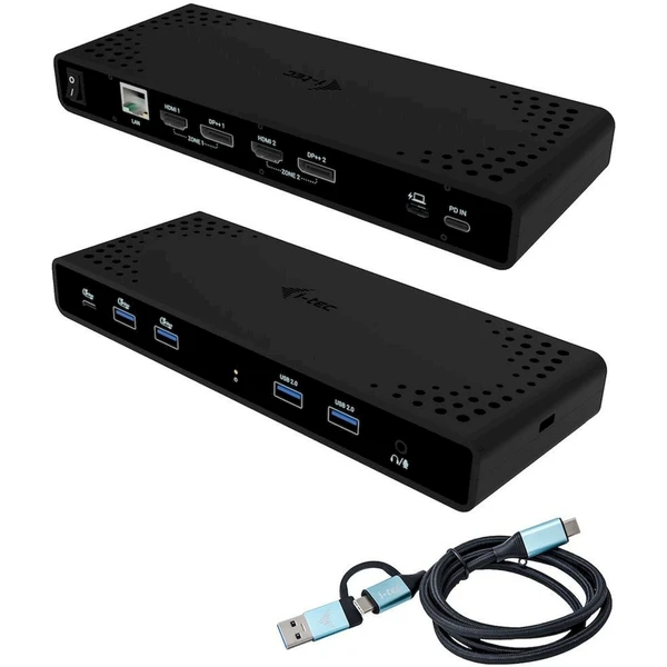 i-tec Universal Dual 4K Display 85W dokovacia stanica - Dokovacie stanice - Obrázok L6CA000O01