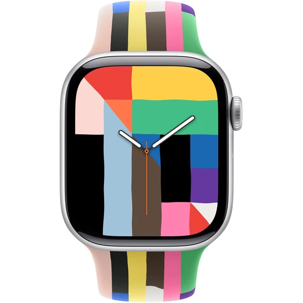Apple Watch 42/41/40/38mm Pride Edition športový remienok S/M - Remienky - Obrázok L6KF000J01
