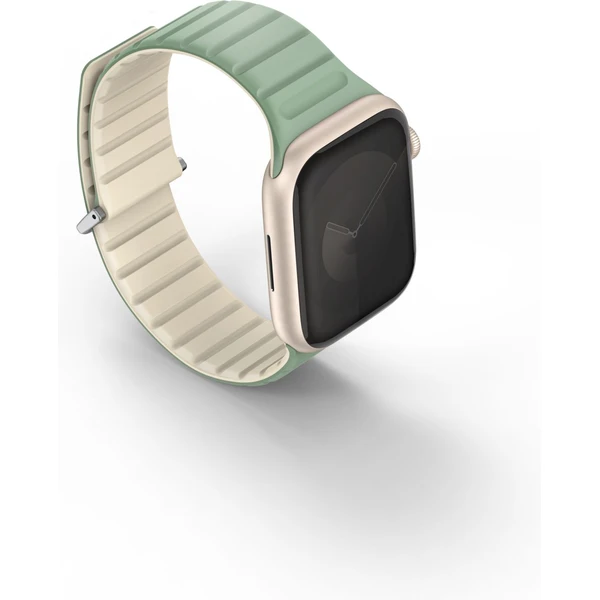 UNIQ Revix Evo obojstranný remienok Apple Watch 42/41/40/38mm (mentolový/béžový) - Remienky - Obrázok L6O5000O01