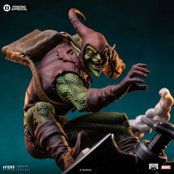 Soška Iron Studios BDS Art Scale 1/10 Marvel: Spiderman vs Villains Diorama - Green Goblin - Sochy a sošky - Obrázok L6YA000L01