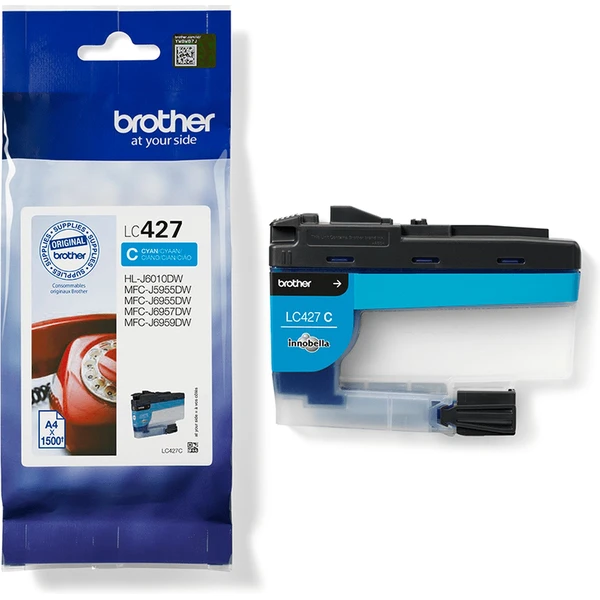 Brother LC427C atrament tyrkysový - Tonery - Obrázok L75E000O01