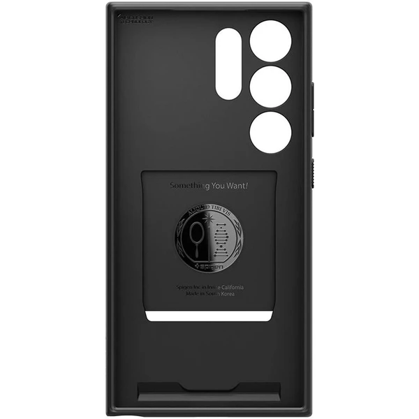 Spigen Liquid Slot kryt Samsung Galaxy S24 Ultra matne čierny - Puzdra - Obrázok L763000N01