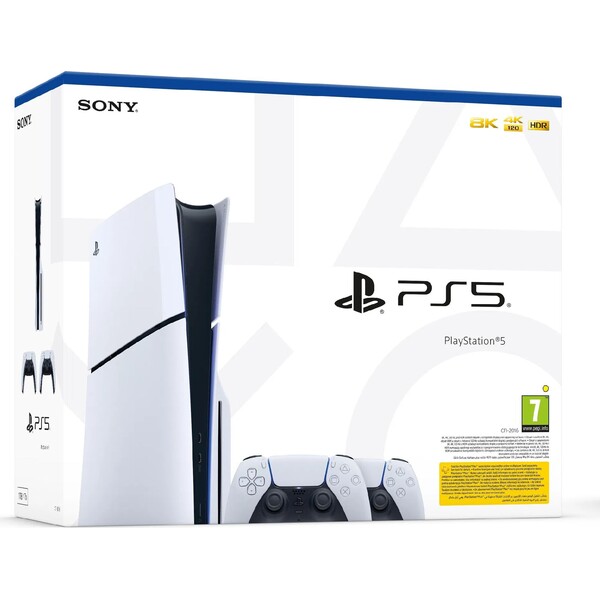 PlayStation 5 1TB + DualSense Wireless Controller biely
