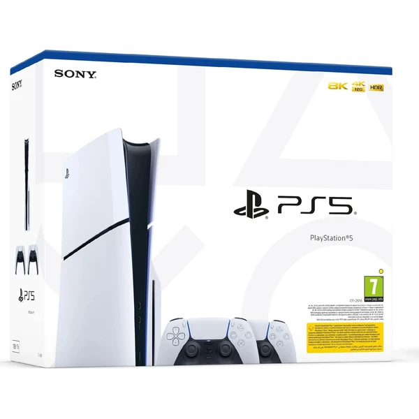 PlayStation 5 1TB + DualSense Wireless Controller biely - Konzoly - Hlavný obrázok