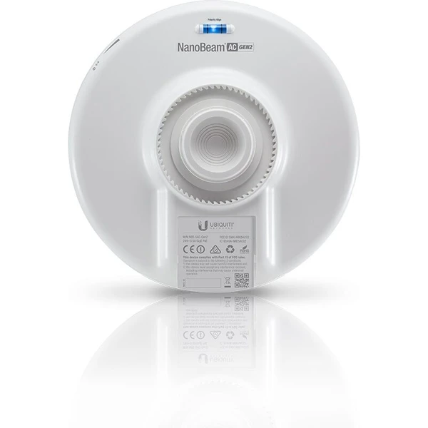 Ubiquiti NanoBeam 5AC-Gen2 AirMax vonkajší prístupový bod biely - Access pointy - Obrázok L7RA000N01