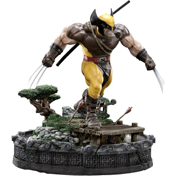 Soška Iron Studios Art Scale 1/10 Deluxe Marvel: X-men Wolverine Unleashed 20,5 cm - Sochy a sošky - Hlavný obrázok