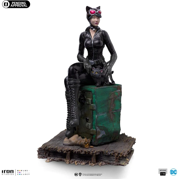 Soška Iron Studios Art Scale 1/10 DC: Gotham City Sirens - Catwoman 20,5 cm - Sochy a sošky - Obrázok L7YA000L01