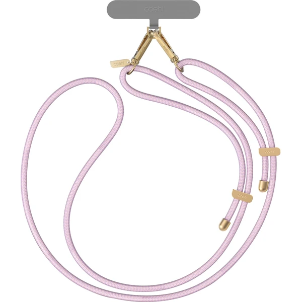UNIQ Coehl Laurel popruh crossbody ružový - Pútka - Hlavný obrázok