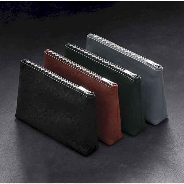 Woolnut Leather Pouch kožené púzdro šedé - Organizéry - Obrázok L868000701