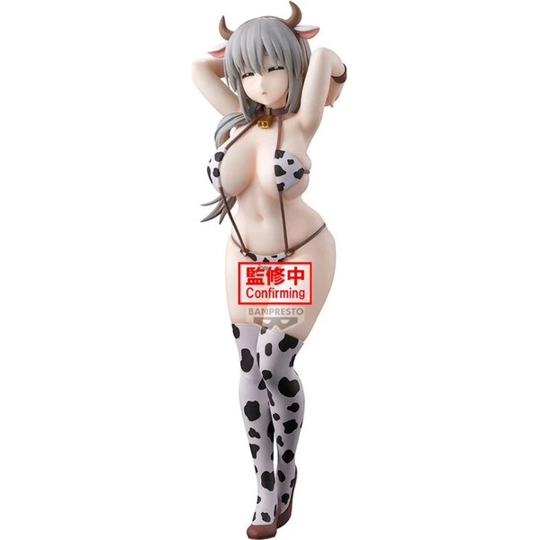 Figúrka Bandai Banpresto Uzaki-chan Wants to Hang Out! GLITTER&GLAMOURS - Uzaki Tsuki Cow Print Swim - Figúrky - Hlavný obrázok