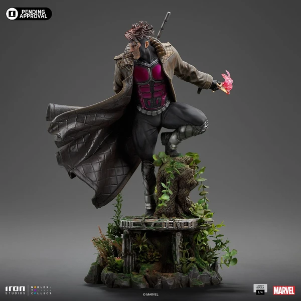 Socha Iron Studios Legacy Replica 1/4 X-Men - Gambit 70,5 cm - Sochy a sošky - Obrázok L8M7000J01