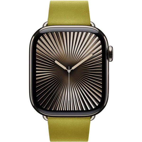 Apple Watch 42/41/40/38mm zelenožltý remienok s modernou prackou L - Remienky - Obrázok L8R7000K01