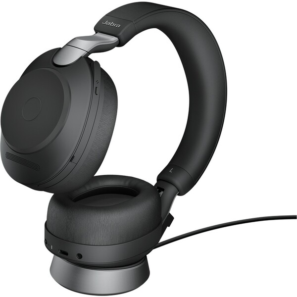 Jabra Evolve2 85 USB-A/Stand MS Black