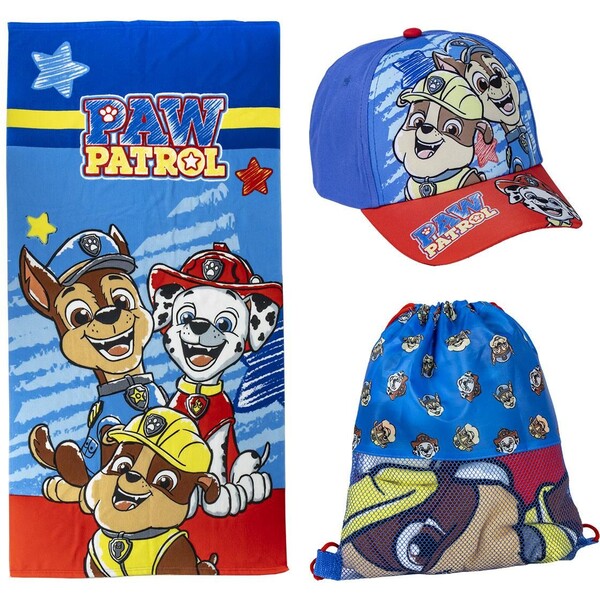 Detská sada uteráka a šiltovky Paw Patrol