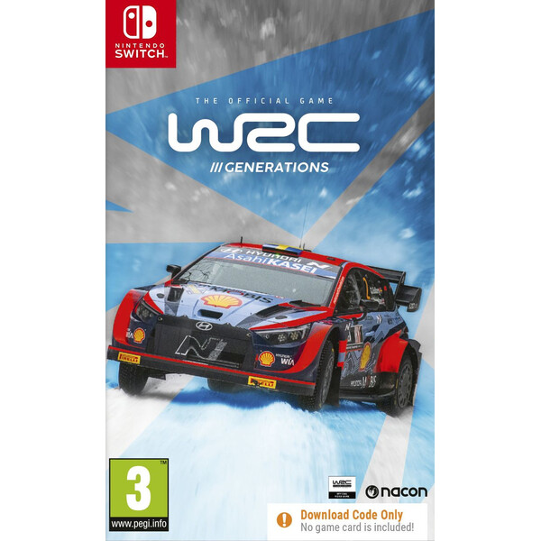E-shop WRC Generácie (Code in Box) (Switch)