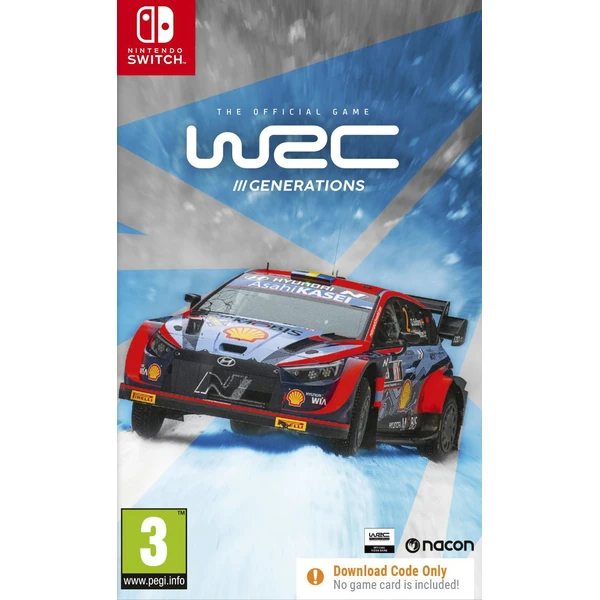 WRC Generácie (Code in Box) (Switch) - Hry na Nintendo Switch - Hlavný obrázok