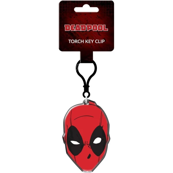 Kľúčenka so svietidlom Deadpool - Kľúčenky - Hlavný obrázok