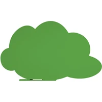 Rocada Skin Shape Cloud 6451-6018 magnetická tabuľa zelenožltá RAL 6018 - Magnetické tabule