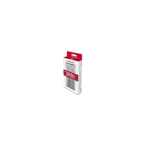 AXAGON externý box pre M.2 SATA SSD kovový USB-C 3.2 - Externé boxy - Obrázok LA60700301