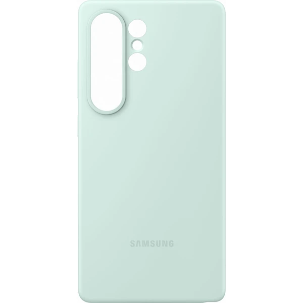 Samsung Silicone Case silikónový kryt Galaxy S25 Ultra mentolovo zelený - Puzdra - Obrázok LACC000J01