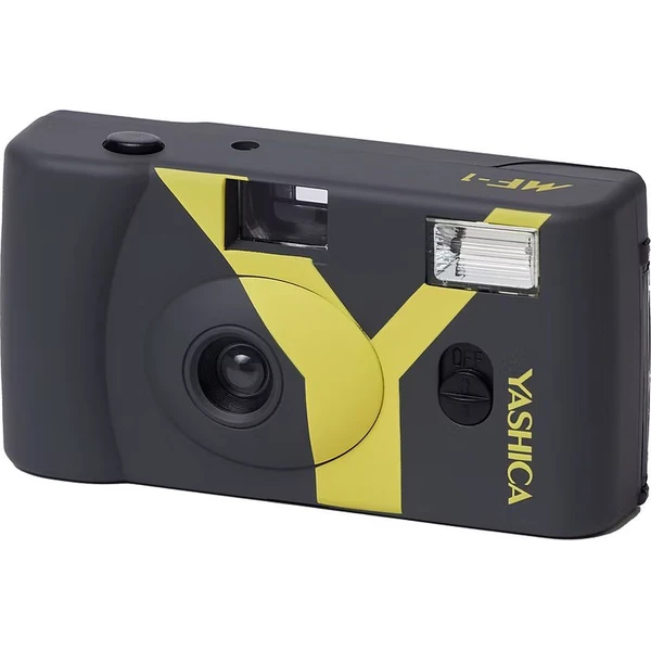 YASHICA MF-1 Snapshot Art Camera analógový fotoaparát šedý - Fotoaparáty - Obrázok LAKR000K01
