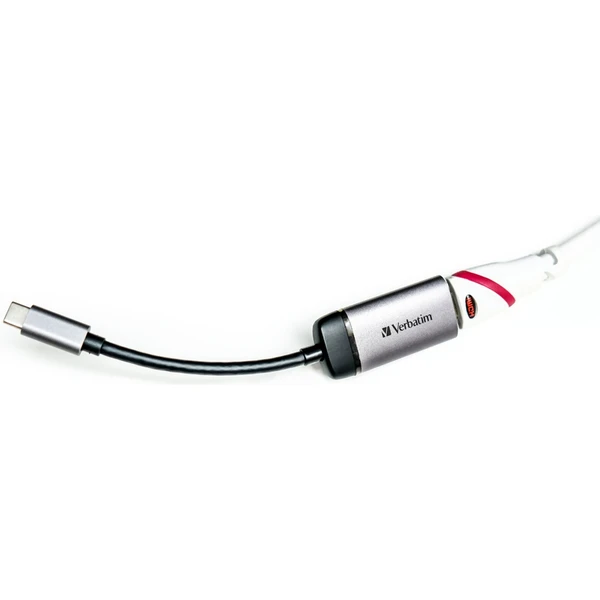 Verbatim USB-C/HDMI redukcia 4K 0,1m sivá - Káble a redukcie - Obrázok LAOR000301