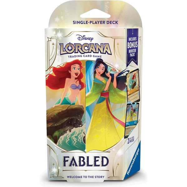 Disney Lorcana: Fabled - Starter Deck single Emerald & Ruby - Disney Lorcana TCG - Hlavný obrázok