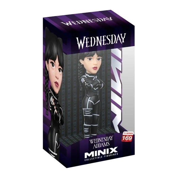 MINIX TV Series: Wednesday - Wednesday in Cat Suit - Minix - Obrázok LAYM000K01