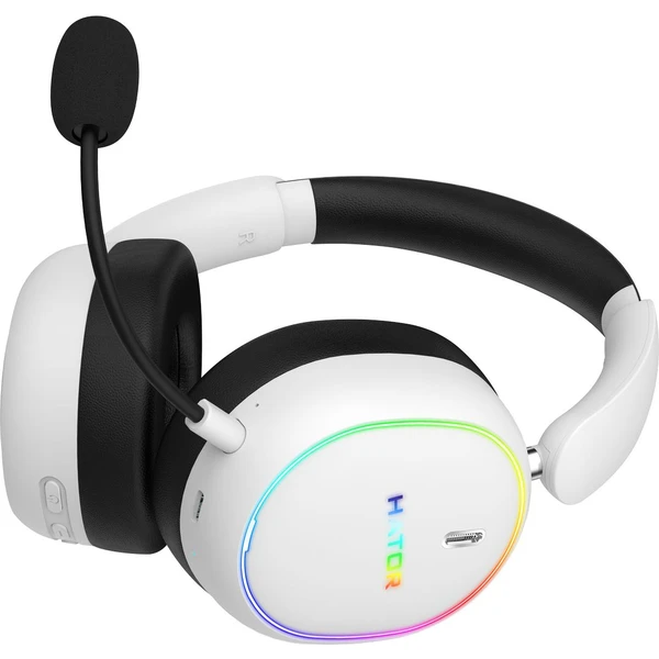 HATOR PHOENIX 2 bezdrôtový headset biely - Slúchadlá - Obrázok LBAE000J01