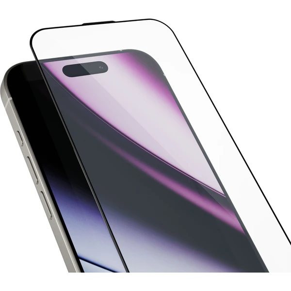 Epico ImpactCeramic sklo 3D Ultra-široké krytie s aplikátorom proti prachu pre iPhone 16 Pro - Ochranné fólie a sklo - Obrázok LBDE000L01
